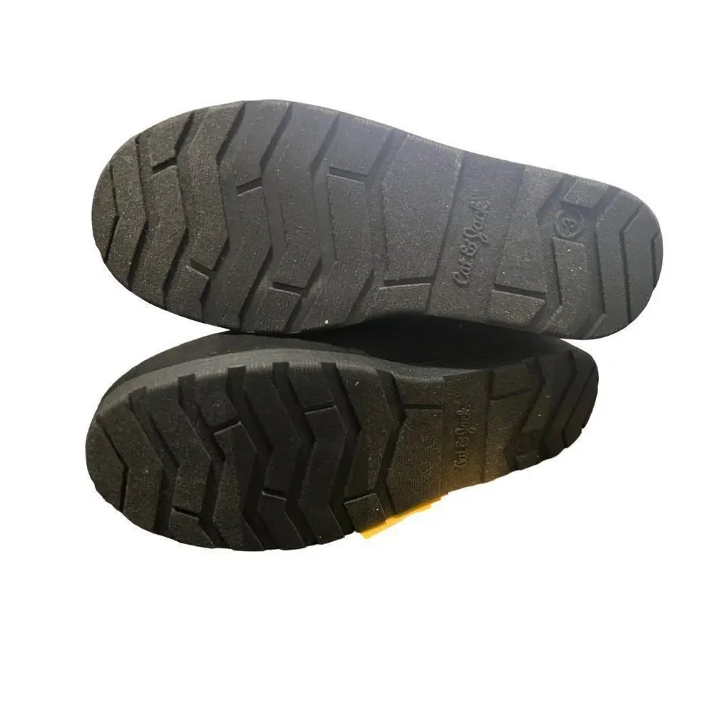 Cat & Jack Black Suede Boots Child Size‎ 3